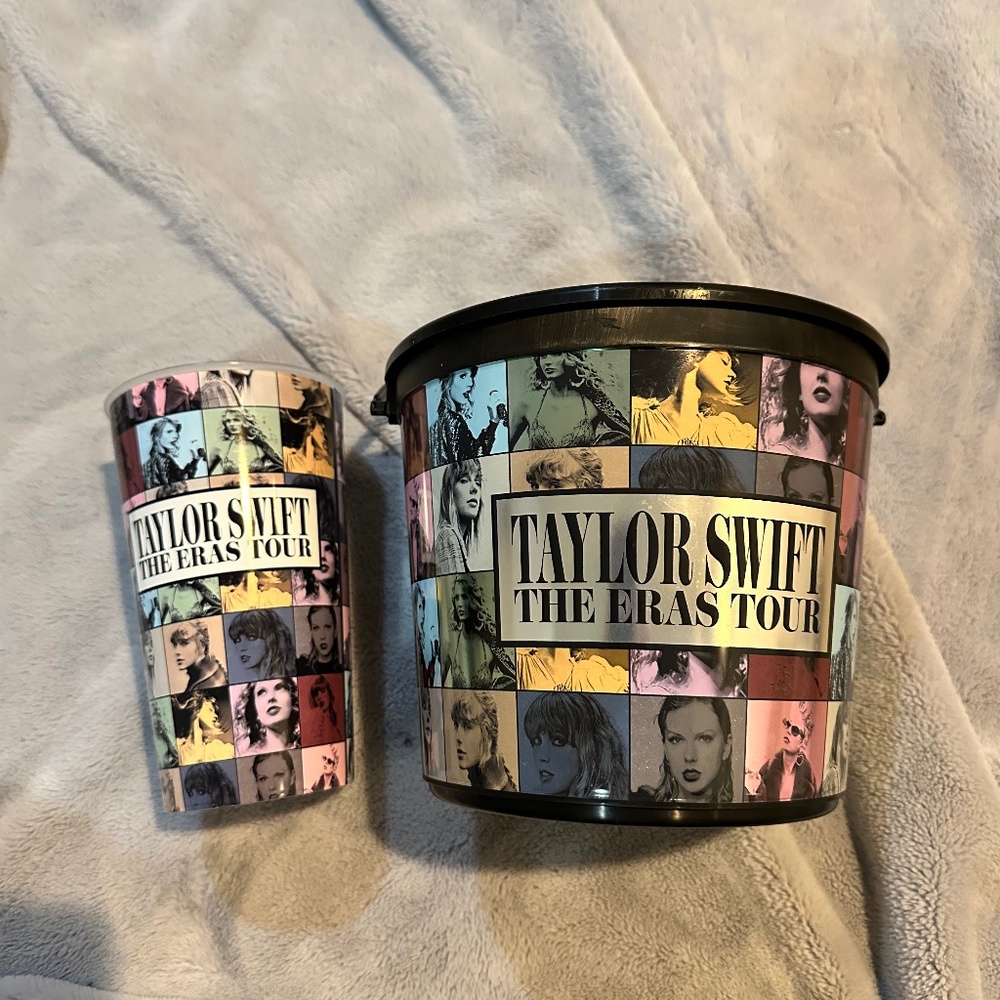 Taylor Swift Eras Movie Popcorn/Soda set NEW